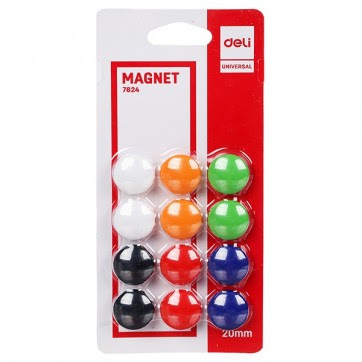 E7824 Nam châm gắn bảng φ20mm DELI