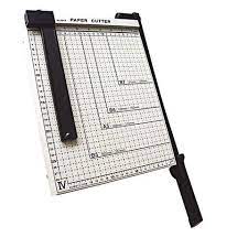 E8012 Bàn cắt giấy Màu trắng xám A3 DELI