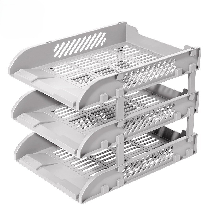 E9213 Giá tài liệu 3 tầng DELI