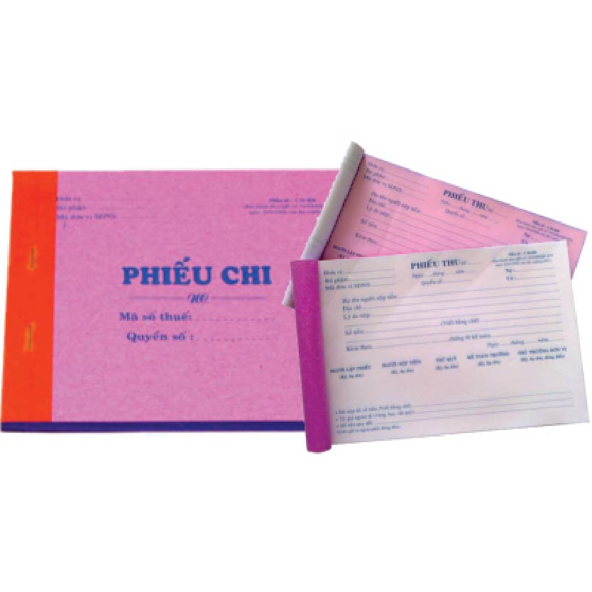 Phiếu chi 2 liên 13x19cm (50 bộ =100 tờ)