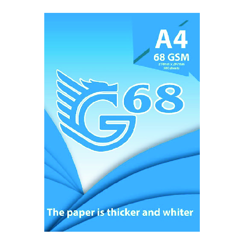Giấy in A4 g68 68g